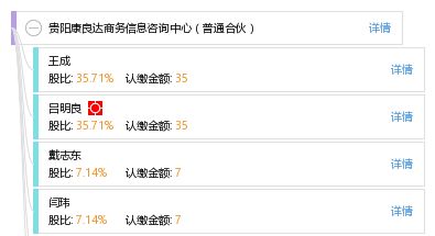 貴陽康良達(dá)商務(wù)信息咨詢中心（普通合伙）及其商務(wù)信息咨詢服務(wù)